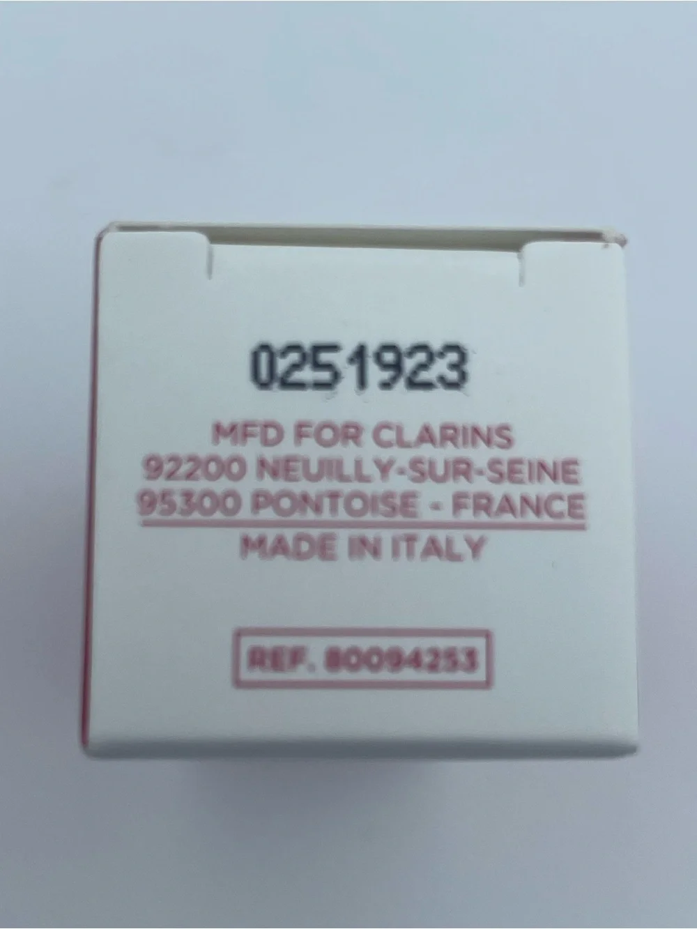 Clarins joli rouge